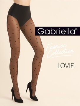 Rajstopy Gabriella Lovie 20 den 3/M Nero