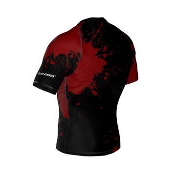 RASHGUARD MĘSKI MMA SPORTY WALKI SIŁOWNIA CROSSTRAINING BUSHIDO Blood XL