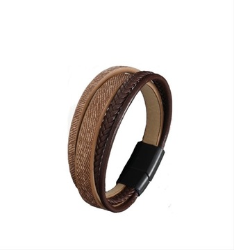 МУЖСКОЙ КОЖАНЫЙ РЕМЕШОК БРАСЛЕТ