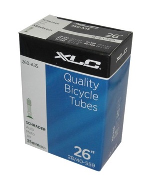 XLC Dętka Rowerowa 26 x1.0/1.5 25/40-559 WENTYL AUTO SAMOCHODOWY AV