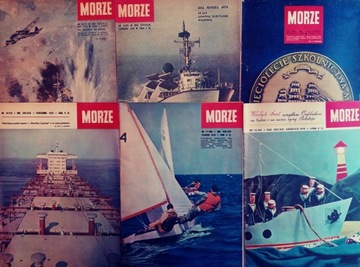 MORZE rocznik 1970 6 numerów