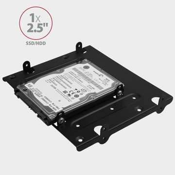 Рамка для установки 4x 2,5 HDD/SSD (2x2,5 3,5) в 5,25