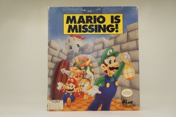 Mario is Missing! używana gra MS-DOS komplet 1992