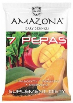 7 PEPAS PASOŻYTY USUŃ OCZYŚĆ JELITA WATROBA