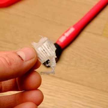 Zestaw do klejenia tacka pędzelki grzebień silikon do nakładania kleju