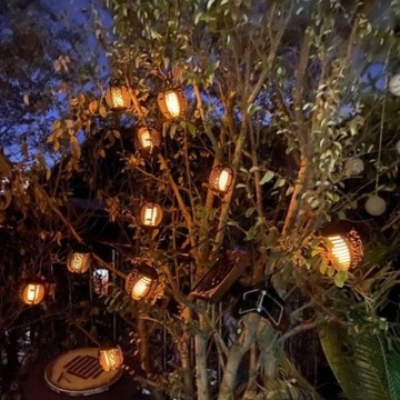 СОЛНЕЧНЫЕ СВЕТОДИОДНЫЕ ГИРЛЯНДЫ ФАКЕЛЫ САДОВЫЕ ФОНАРИ ЛОФТ ОГНЕННЫЕ ШАРЫ