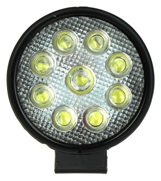 РАБОЧАЯ ЛАМПА 9 СВЕТОДИОДОВ КРУГЛАЯ ГАЛОГЕННАЯ, ПРОФЕССИОНАЛЬНАЯ