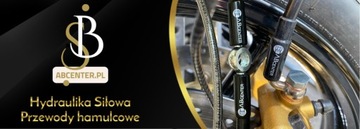 Przewód hamulcowy transparentny w oplocie stalowym teflonowy 3.2mm 275bar