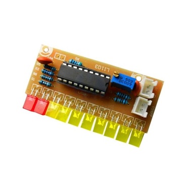 Spektrum dźwięku wskaźnik poziomu dźwięku DIY KIT