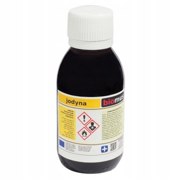 JODYNA alkoholowy roztwór jodu 100ml BIOMUS