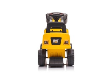 JEŹDZIK KOPARKA ŁADOWARKA z RUCHOMĄ ŁYŻKĄ CAT schowek klakson + TABLICE