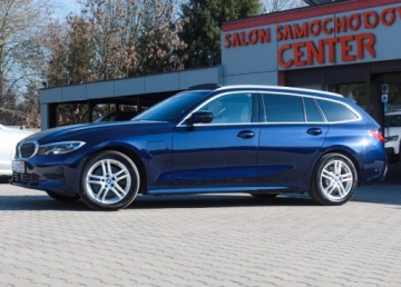 BMW Seria 3 G20-G21 Touring 2.0 330e 292KM 2021 BMW 330 SportLine Lasery HUD Panorama Pamięć ACC Skóra Keyles Webasto Hi-Fi, zdjęcie 36