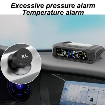 Система контроля давления в шинах с 4 внешними датчиками ZX