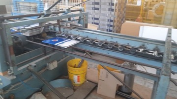 Линейная фальцевально-склеивающая машина Vega 2400 с автоподатчиком