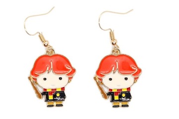 Kolczyki Harry Potter Ron Weasley metal Para PL