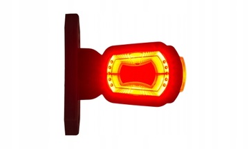LAMPA OBRYSOWA LED OBRYSÓWKA 12/24V KRÓTKA