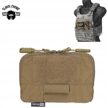 TAKTYCZNA WOJSKOWA TORBA NA PASEK MOLLE EDC,tan