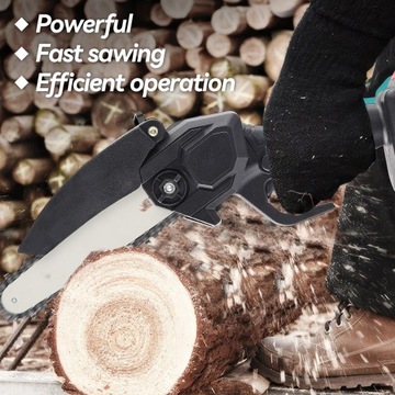 Mała domowa piła łańcuchowa zewnętrzna 48vh bezprzewodowa