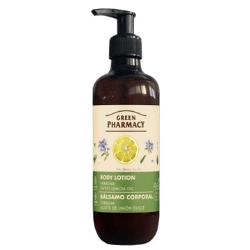 Balsam do ciała, werbena i olejek ze słodkiej cytryny Green Pharmacy 400ml