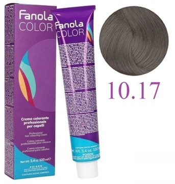 Fanola Crema Colorante Farba 100ml Nr 10.17