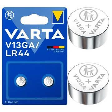 Bateria alkaliczna VARTA V13GA LR44 1,5V 2 sztuki