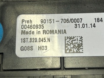 PANEL KLIMATIZACE SKODA OE 1ST820045N