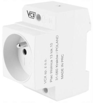 РОЗЕТКА НА РЕЛЬС С ЗАЗЕМЛЕНИЕМ МОДУЛЬНАЯ РОЗЕТКА