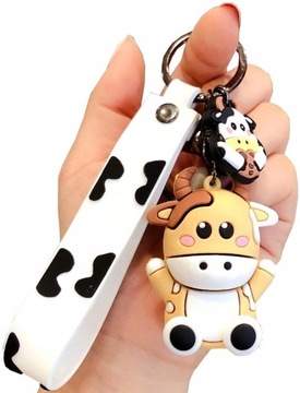 Брелок Корова Животное ключи от сумочки Бык подарок