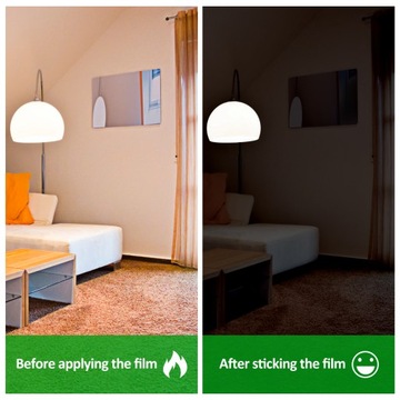 ПОЛНОСТЬЮ ЗАТЕНИВАЮЩАЯ ПЛЕНКА ДЛЯ ОКОН ДЛЯ ЛЮБИМЫХ, 1-СТОРОННЯЯ ТОНИРОВАНИЕ