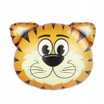 BALON FOLIOWY TYGRYS 54X57CM DZIEŃ DZIECKA PARTY