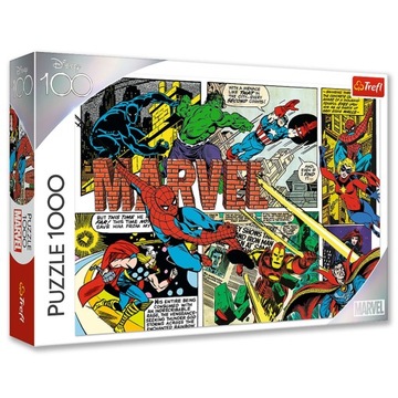 10759 TREFL PUZZLE 1000 el. NIEPOKONANI BOHATEROWI