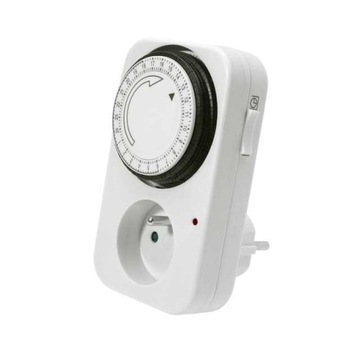 PROGRAMATOR CZASOWY DOBOWY ANALOGOWY 24 H TIMER
