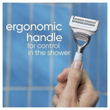 Женские бритвенные картриджи с 4 лезвиями.