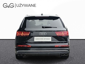 Audi Q7 II SQ7 4.0 TDI 435KM 2017 Audi SQ7 pneumatyka, hak, 7 osobowa, naglosnienie BOSE, elektryczne fotele, zdjęcie 5
