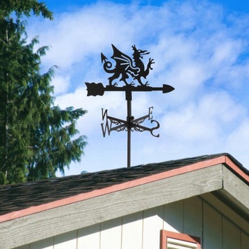 2 шт. Флюгер, указатель направления ветра, черный, направление ветра