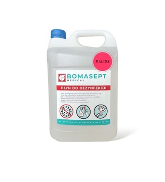 Płyn do dezynfekcji Bomasept Medical malina 5L