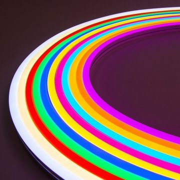 MOCNY ZESTAW 5M NEON Taśma LED 12V NEUTRAL PILOT