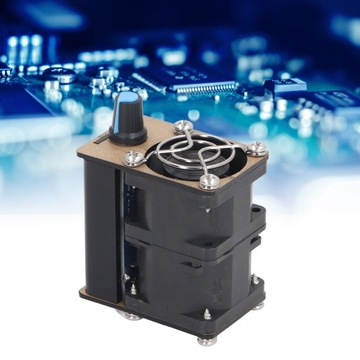 ЭФФЕКТИВНЫЙ МОДУЛЬ УПРАВЛЕНИЯ ВЕНТИЛЯТОРОМ С ЧЕРНЫМ АКРИЛОВЫМ КОРПУСОМ 12В 12ВТ