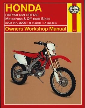 MOTOCROSS HONDA CRF450 (2002-2006) SPOSÓB NAPRAW