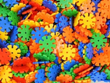 Умный Строительный Кирпич Снежинки 500 Эл.