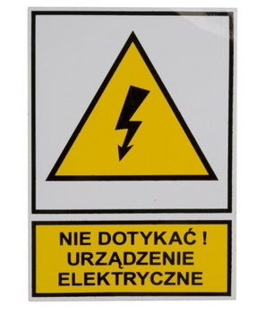 Tabliczka znak ostrzegawczy 