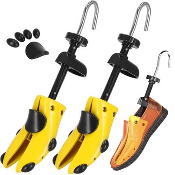 2 колодки для растяжки обуви, пара регулируемых колодок на 38-42 косточки.