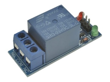 ARD-PK1 Moduł przekaźnika do Arduino 1 kanał 5V, 1x10A