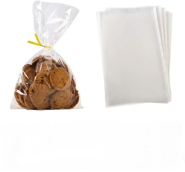 WORECZKI FOLIOWE CELOFANOWE 10x20 cm 100 szt.