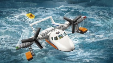 LEGO 60164 ГОРОДСКАЯ БЕРЕГОВАЯ ОХРАНА Спасательный гидросамолет