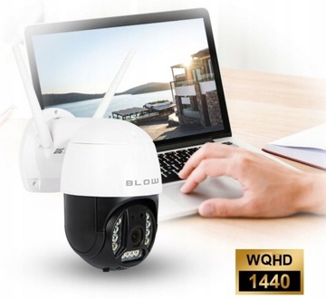 ЦИФРОВАЯ НАРУЖНАЯ Wi-Fi КАМЕРА PTANS 2K IP 5MPX