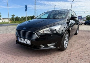 Ford Focus III Kombi Facelifting 1.5 TDCi 120KM 2015 Ford Focus 1.5TDCI NAVI Klimatronic Alu Extra stan 1.5 Diesel 120KM, zdjęcie 13