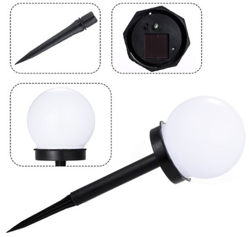 СОЛНЕЧНЫЕ САДОВЫЕ ФОНАРИ ШАРИКИ САДОВЫЕ СВЕТИЛЬНИКИ СОЛНЕЧНЫЕ СВЕТОДИОДНЫЕ ШАРИКИ, НАКАЧИВАЕМЫЕ В 2 ШТ.