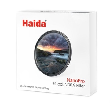 Filtr połówkowy szary Haida ND8 / 0.9 NanoPro 82mm