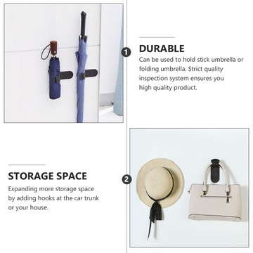 ORGANIZATOR DO PRZECHOWYWANIA PARASOLÓW UCHWYT DO DRZWI SAMOCHODU ŚCIENNY